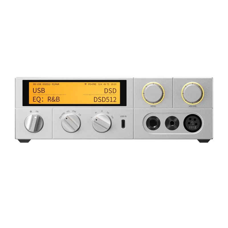 FiiO K17 Desktop Dac and Headphone Amplifier Silver