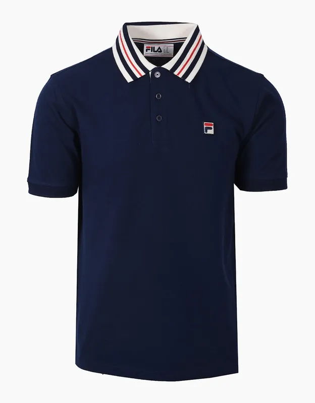 Men's Fila Achille Polo Navy - Size: Size 2xl