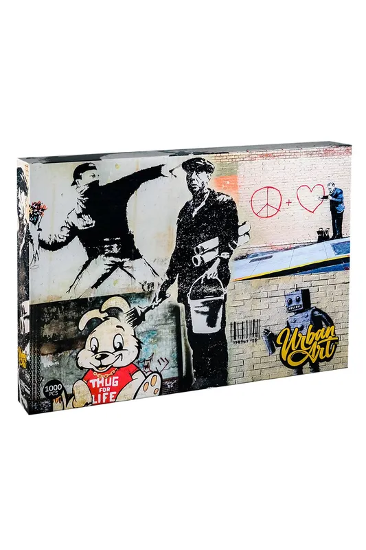 Find Me A Gift Banksy - Follow Your Dreams 1000pc Puzzle - Multicolor - Size: One Size