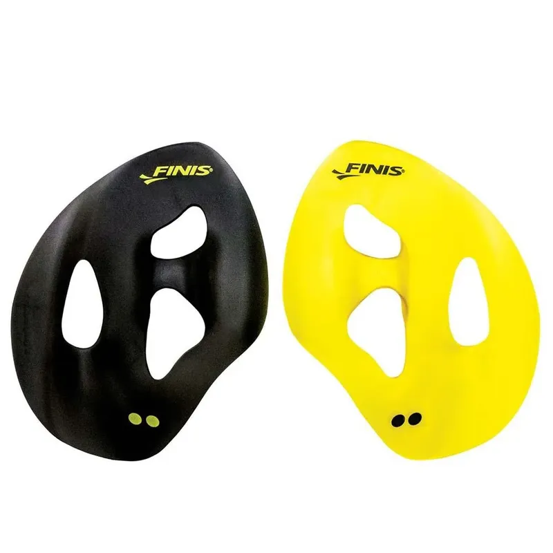 Finis Iso Swimming Paddles Black / Yellow L unisex
