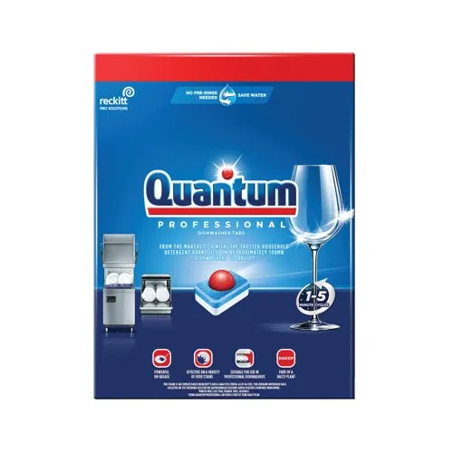 Quantum Powerball Professional Dishwasher Tablets (Pack 125) - 3294235