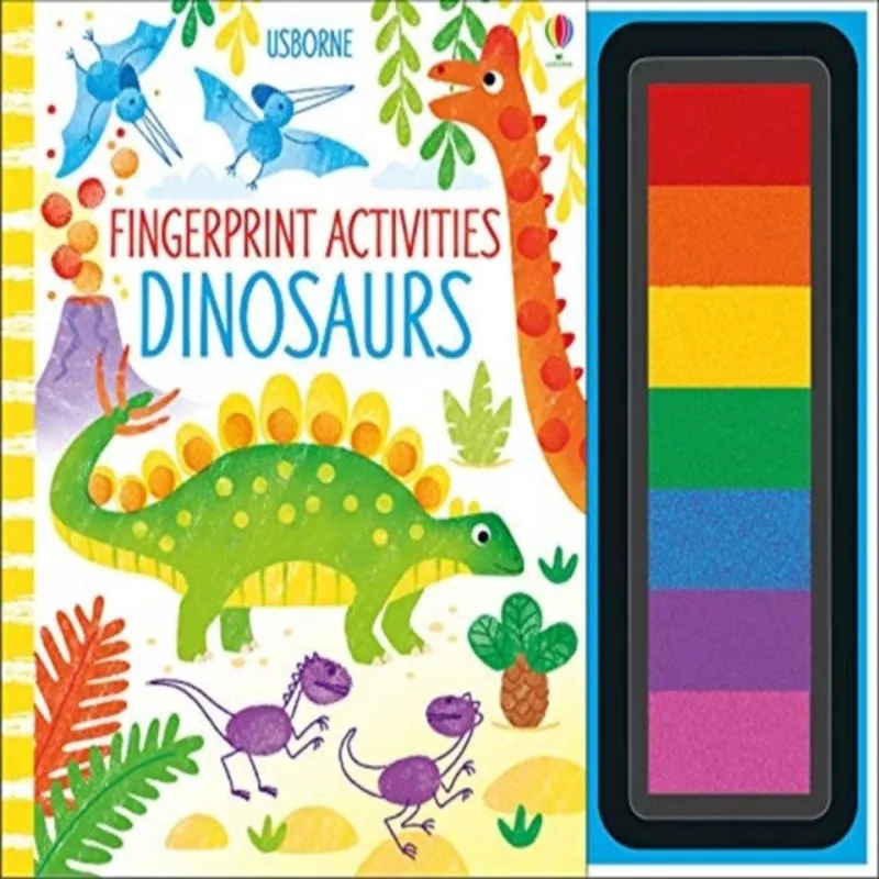 Usborne Publishing Ltd Usborne Fingerprint Activities: Dinosaurs