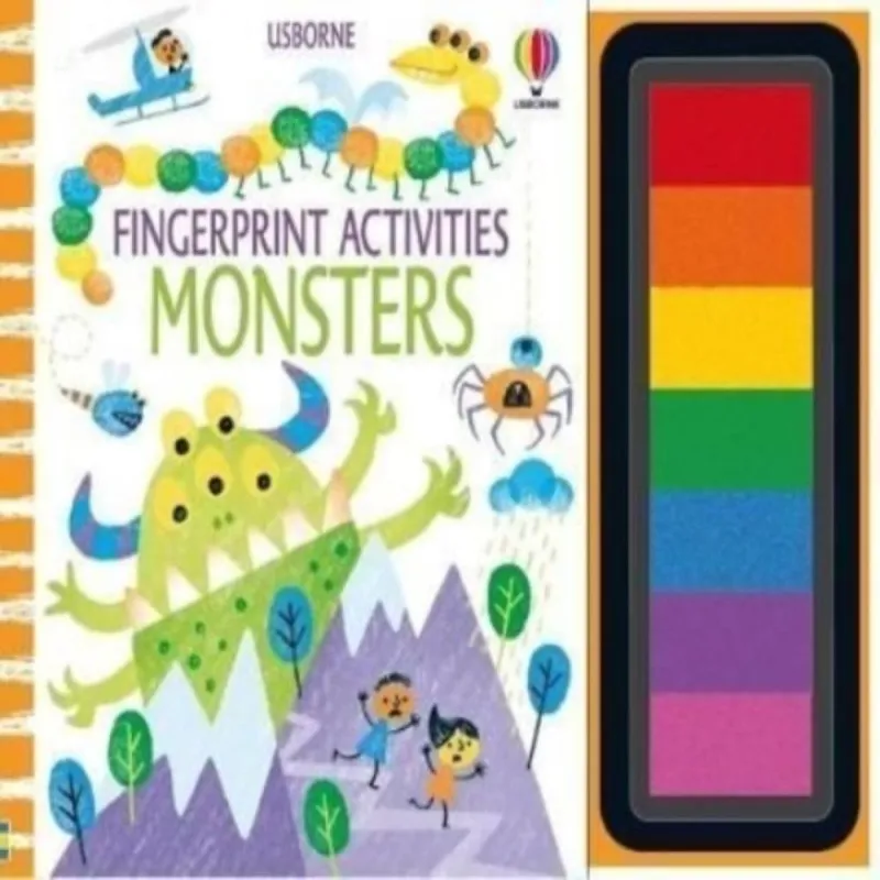 Usborne Publishing Ltd Fingerprint Activities Monsters