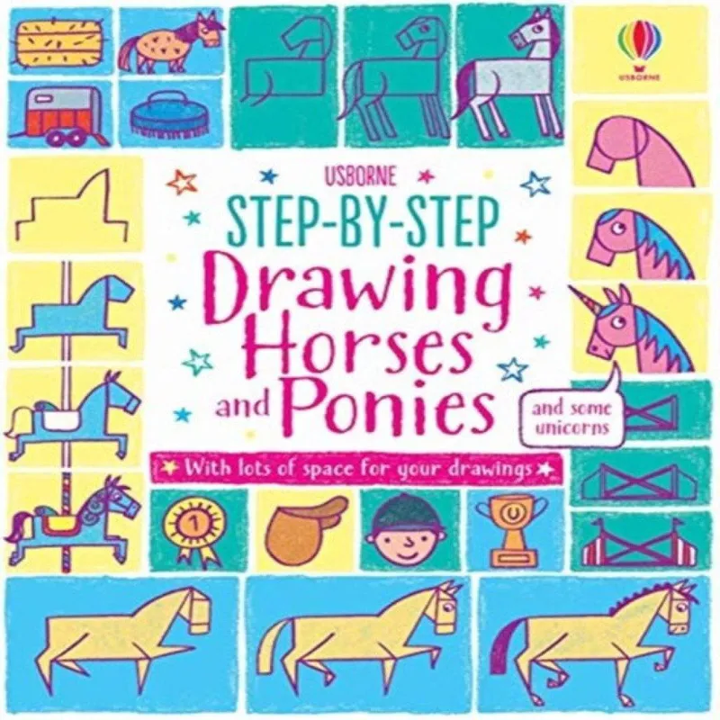 Fiona Watt Step-by-step Drawing Horses and Ponies