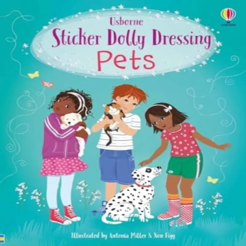 Usborne Publishing Ltd Sticker Dolly Dressing Pets