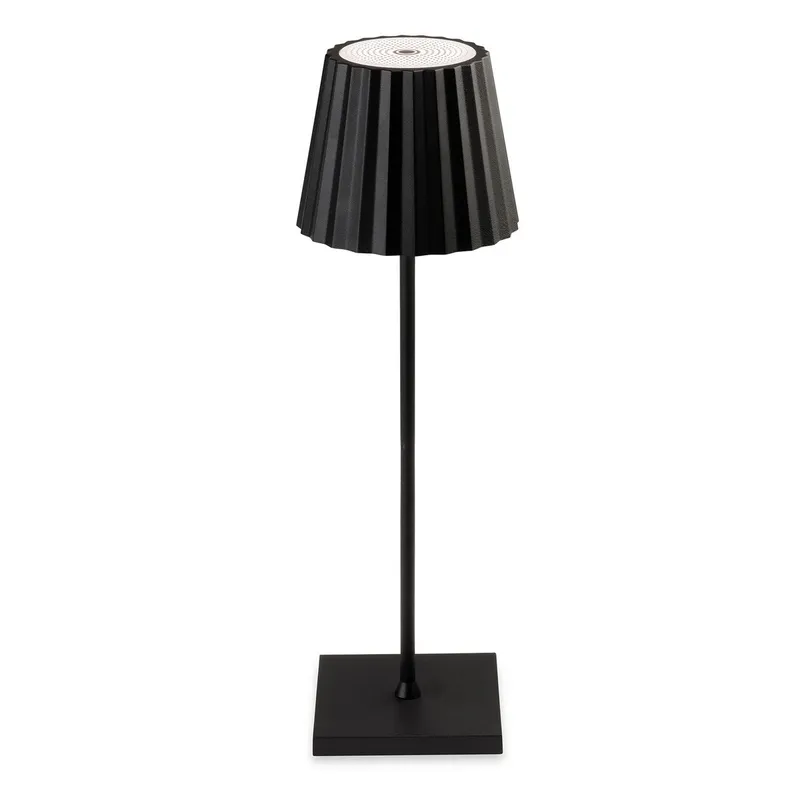Firstlight Lighting Koko LED Table Lamp Black IP54