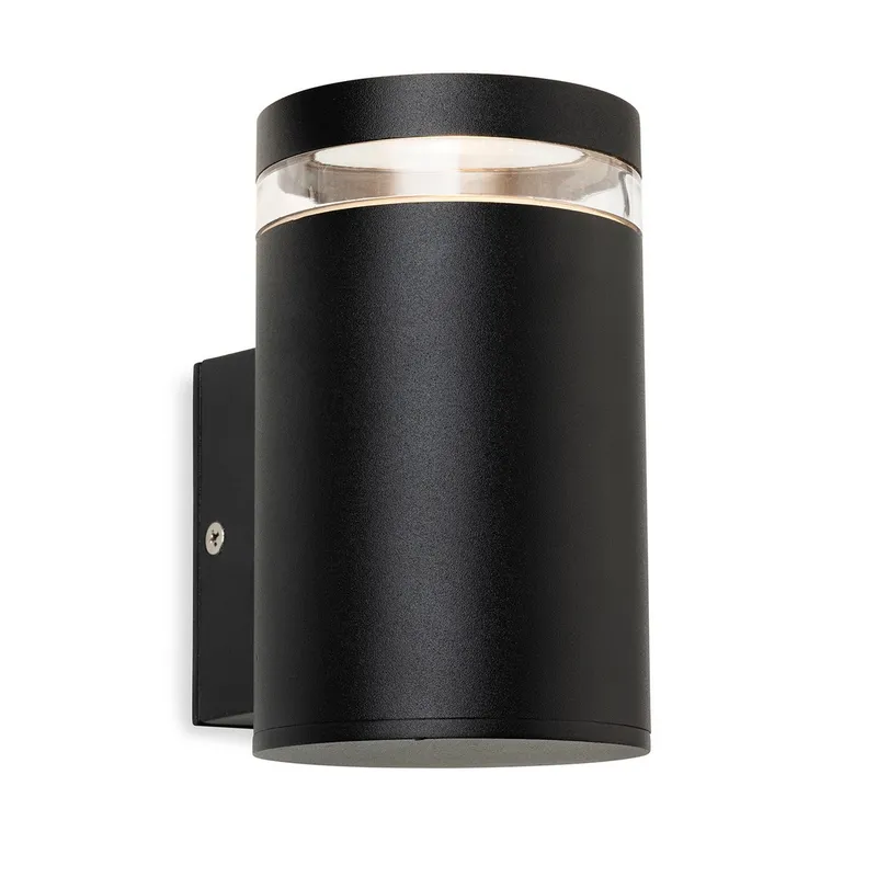Firstlight Lighting Pedro Single Wall Black IP44
