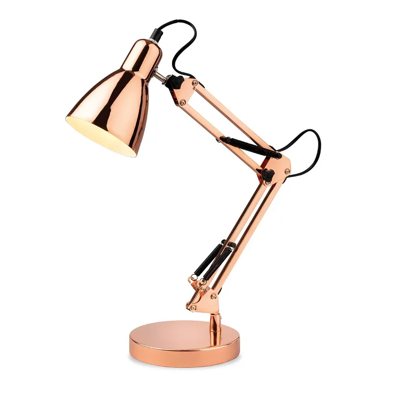 Firstlight Lighting Riley Taskl Light Table Lamp Copper