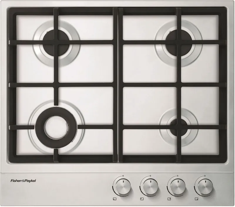Fisher & Paykel CG604DNGX1 60cm Gas Hob - Stainless Steel