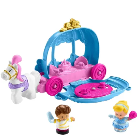 Fisher Price Disney Princess Little People Carriage Playset