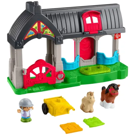 Fisher Price Little People Horse Stable Playset