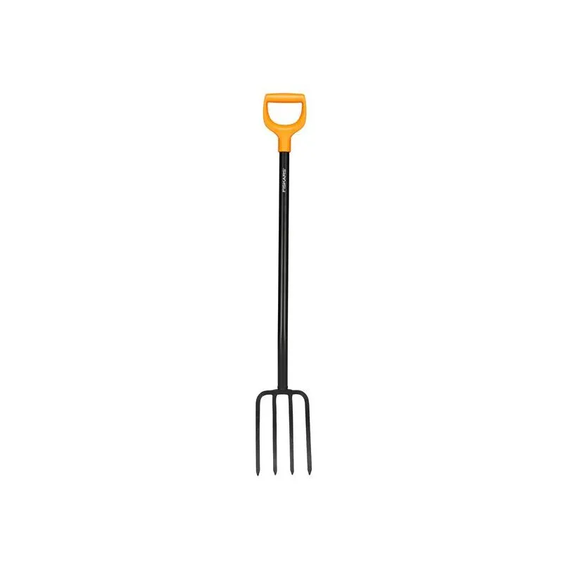 Fiskars Solid Garden Fork in Orange Orange