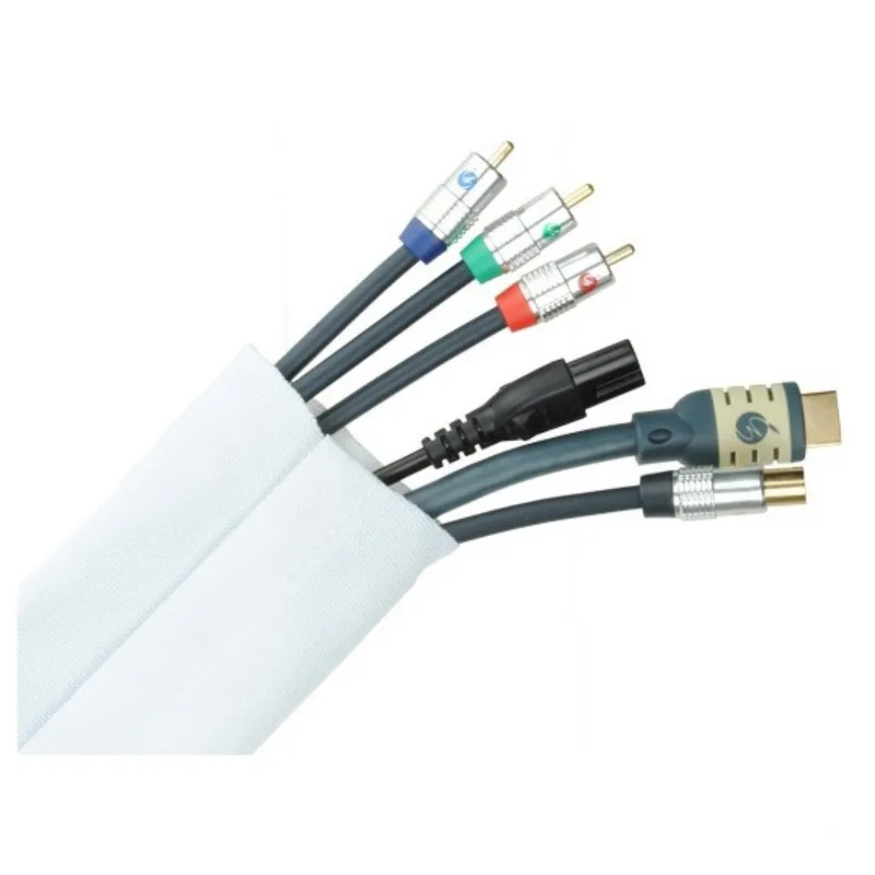Fisual Cable Tidy Wrap 50mm Diameter White 2m