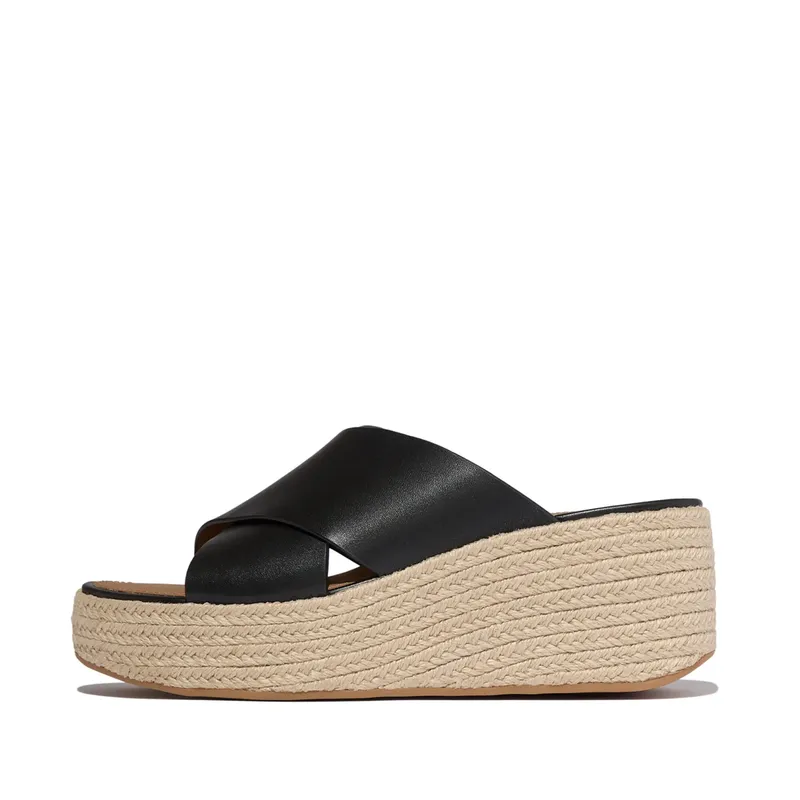 Women's espadrilles FitFlop PlatFForms Noir 39