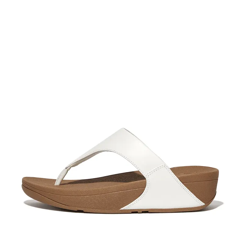 Women's leather sandals FitFlop Lulu Blanc 38