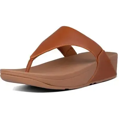 Women's leather sandals FitFlop Lulu Marron 38