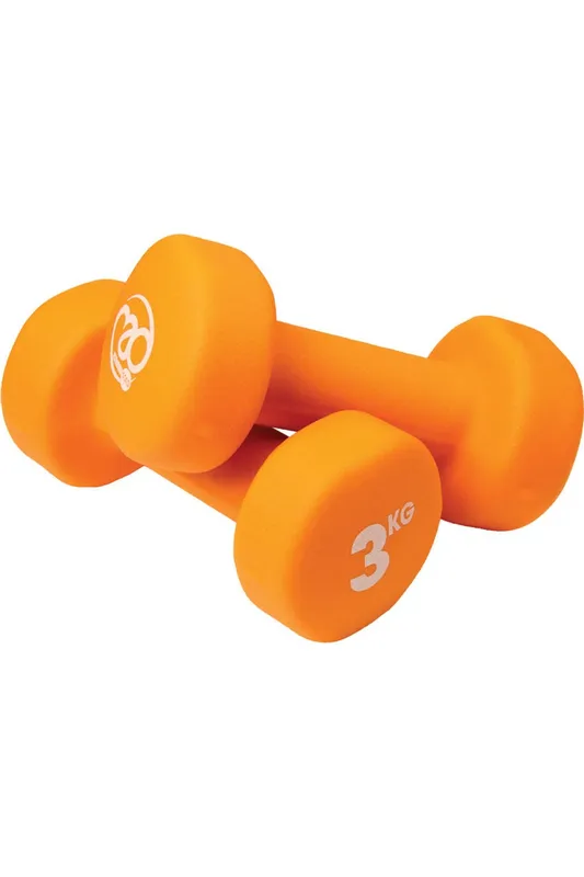 Fitness Mad 3kg Dumbbell Set - - Size: Onesize