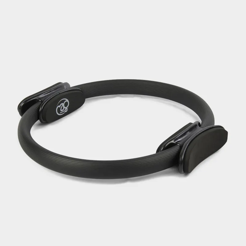 Fitness-Mad Double Handle Pilates Rings, Black
