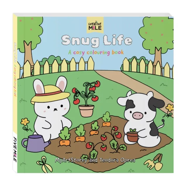 Five Mile Snug Life: A Cosy Colouring Book