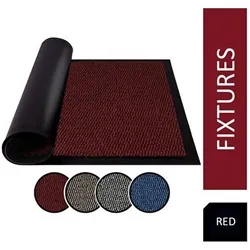 Fixtures Barrier Floor Mat 60cm x 80cm Red