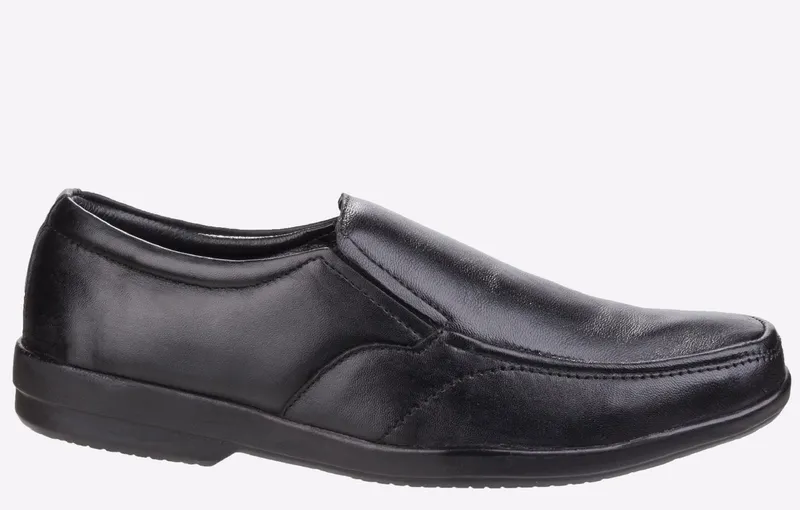 Fleet & Foster Alan Leather Mens - Black - Size Uk 7