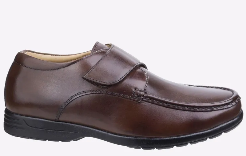 Fleet & Foster Fred Leather Mens - Brown - Size Uk 9