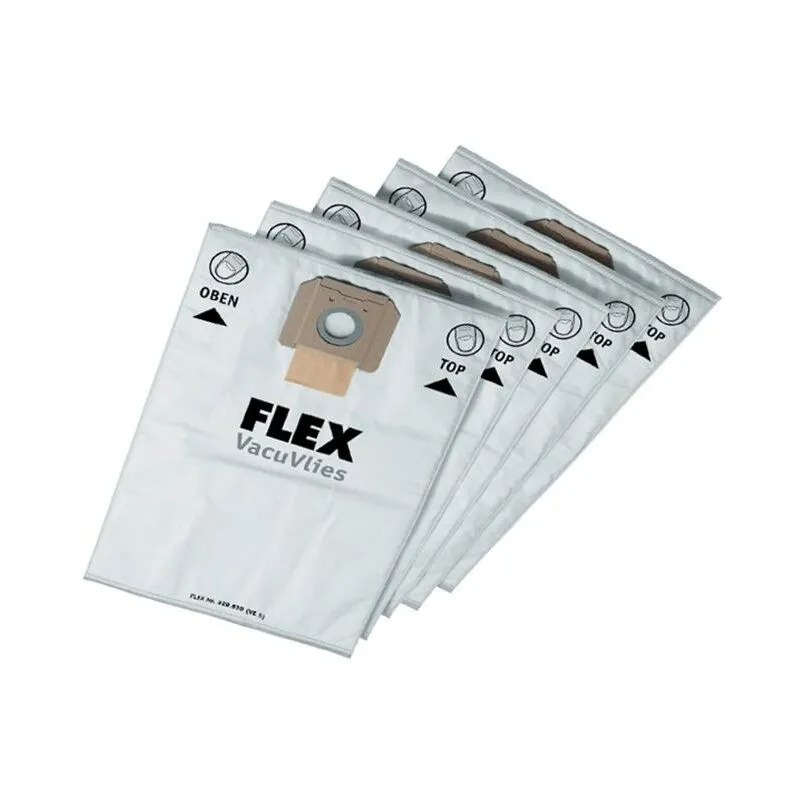 Flex - Power Tools Fleece Filter Bags (Pack 5) FLXVCE35FBAG