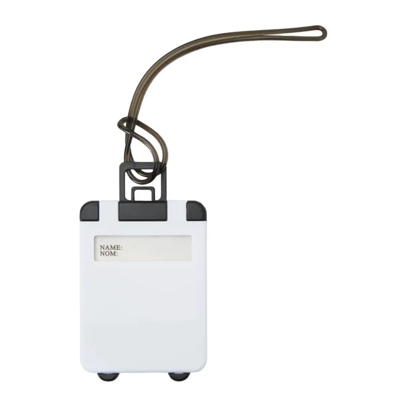 Floso Travel Luggage Tag in White White