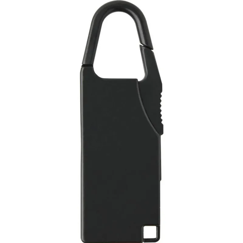 Floso Unisex Lucchetto Travel Luggage Lock in Black Black One Size female