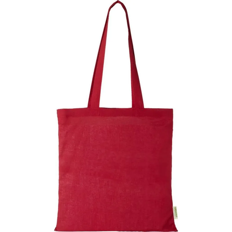 Floso Women's Odisha Cotton 7L Tote Bag in Red - Red