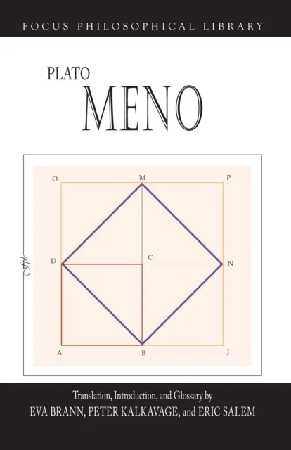Focus Publishing/R Pullins & Co Plato: Meno