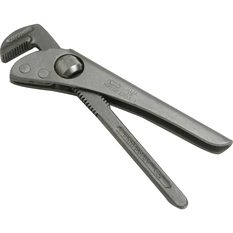 Footprint Pipe Wrench Thumbturn Pattern 7" / 175mm