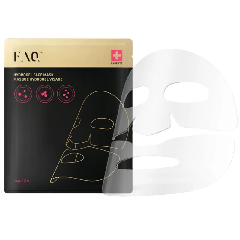 Foreo Faq Glass Skin Hydrogel Face Mask 5 un.