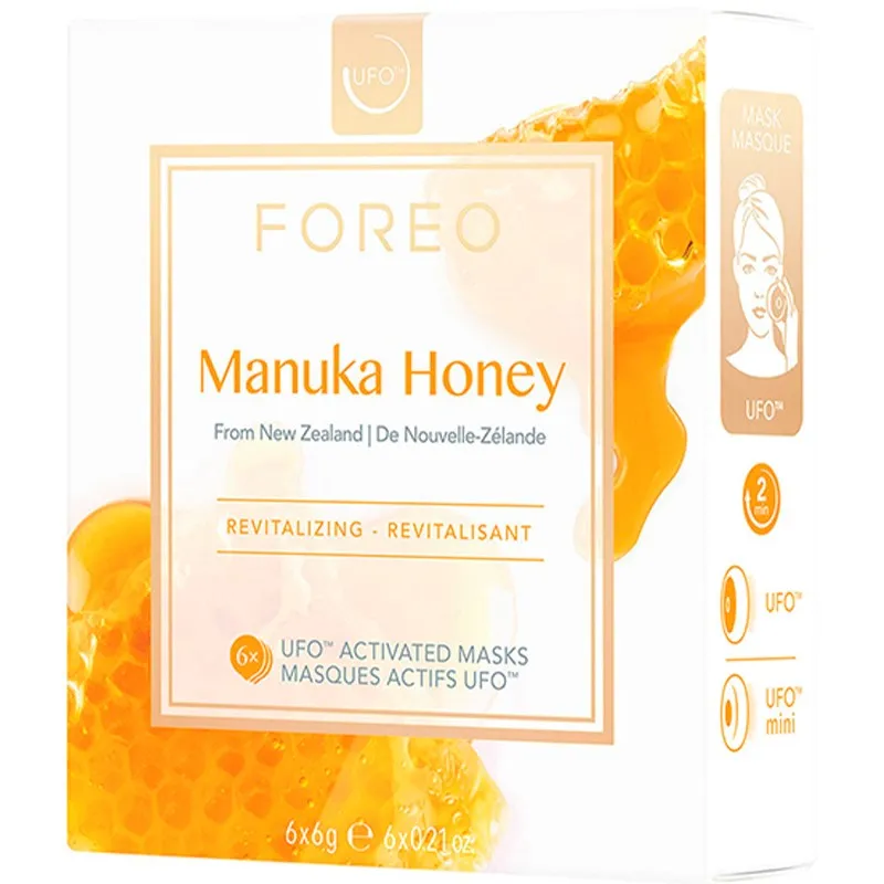 Foreo Ufo Activated Masks Farm to Face Collection Manuka Honey 6x6g