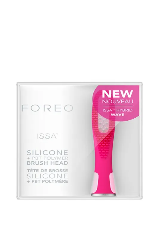 Foreo Unisex Issa Brush Head Fuchsia in Pink Pink One Size female