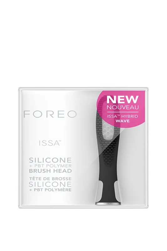 Foreo Unisex Issa Brush Head in Black Black One Size female