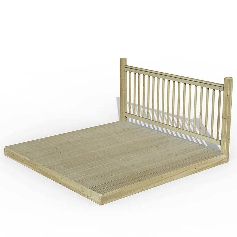 Forest Garden 8' x 8' Forest Patio Deck Kit No. 2 (2.4m x 2.4m)
