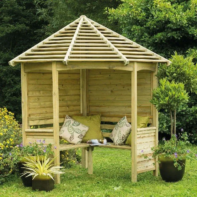 Forest Garden Venetian Corner Arbour