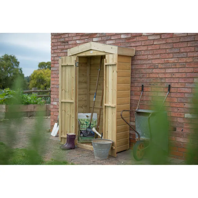 Forest Shiplap Apex Tall Garden Store (Assembled)