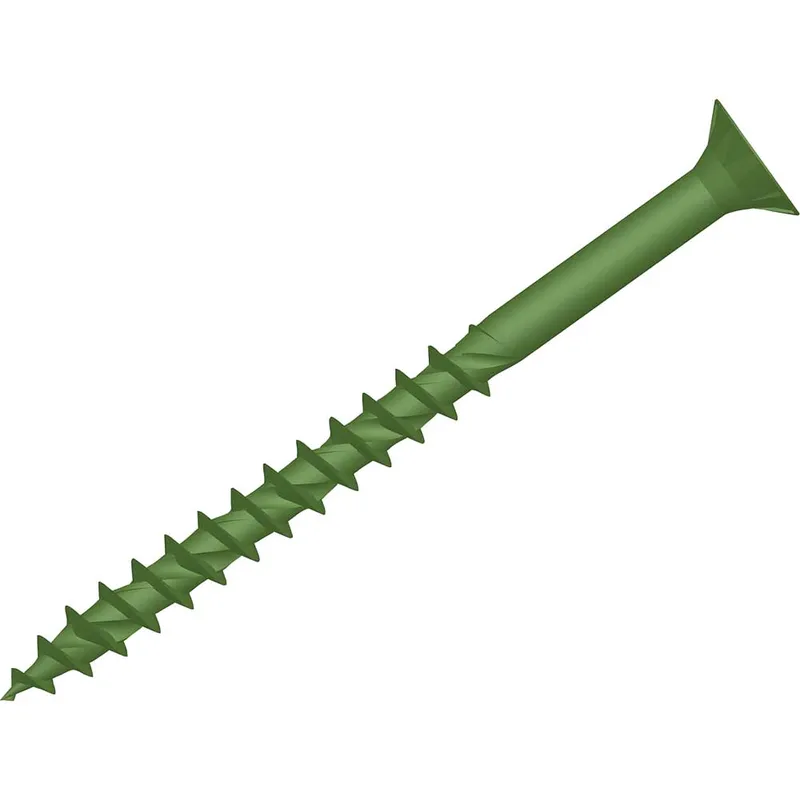 ForgeFix ForgeFast Torx® Compatible Decking Screws Csk Green 5.0x1...
