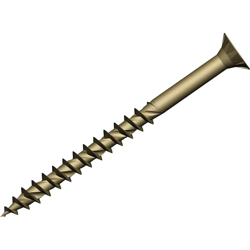 Forgefix Countersunk Torx Decking Screws Tan 4.5mm 60mm Pack of 500
