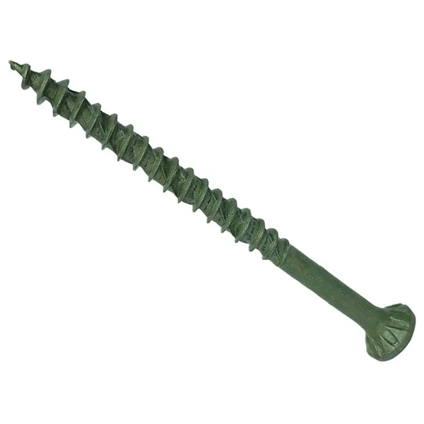 Forgefix Countersunk Torx Decking Screws Green 4.5mm 50mm Pack of 600