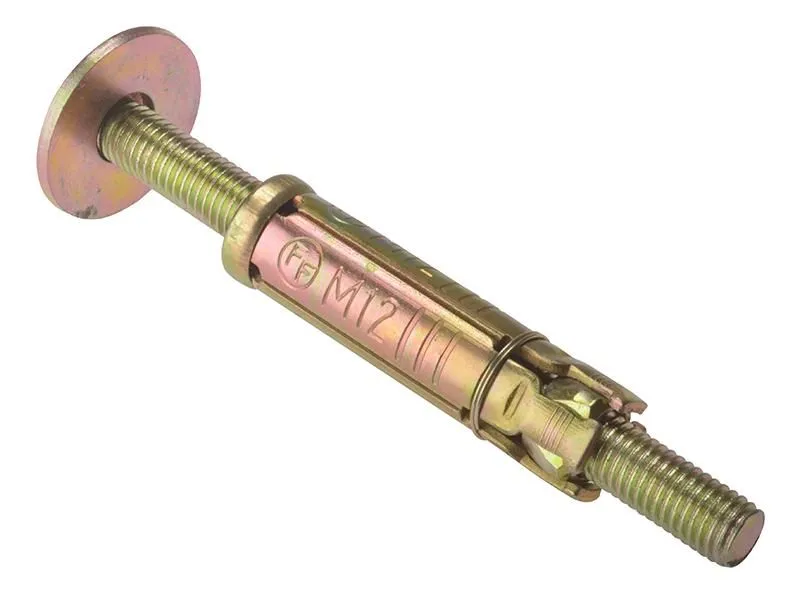 ForgeFix 5LB1225 Masonry Anchor Bolt Loose Zyp M12 x 25mm Bag 5