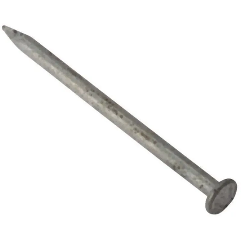 Forgefix Round Head Nail Galvanised 75Mm Bag Of 2.5Kg in Silver Silver