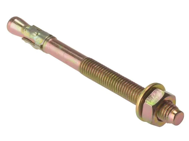 Forgefix Through Bolt Zyp M12 X 140Mm Bag 5 in Gold Gold