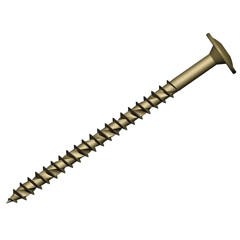 ForgeFix Wafer Head Torx® Compatible Construction T40 Screws Tan 8...