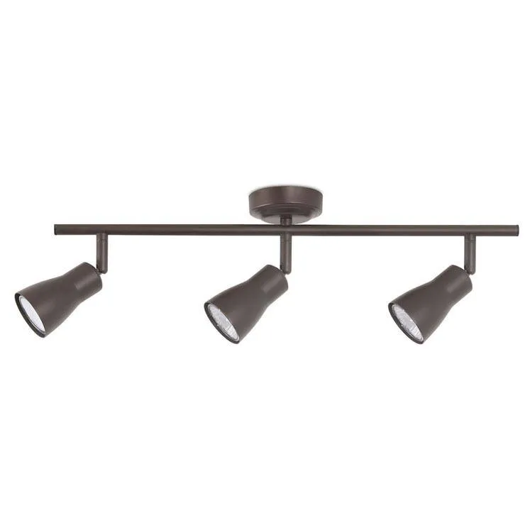 Forlight Lighting Safran Triple Spotlight Brown 3x GU10