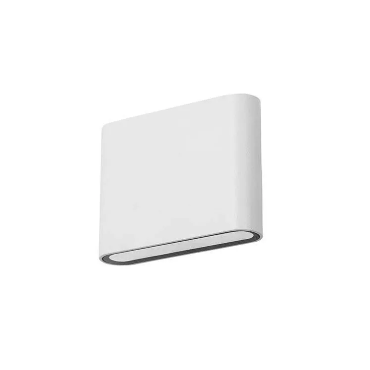 Netlighting Slim LED Outdoor Wall Light White IP54 White