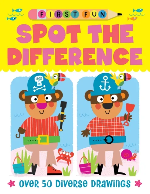 Fox Chapel Publishing First Fun: Spot The Difference : Over 50 Diverse Drawings