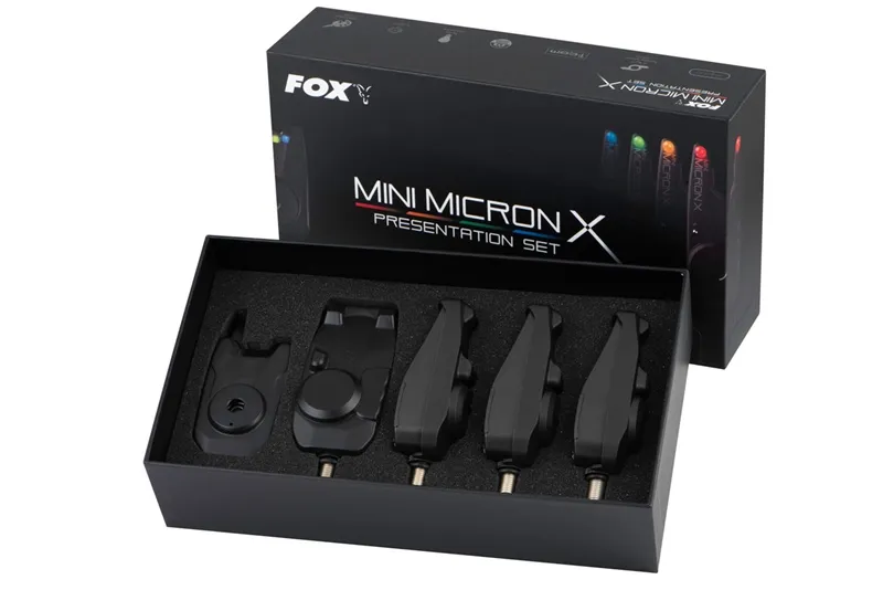 Fox Mini Micron X Alarm Presentation Set - 4 Rod